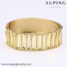 51006 joyas xuping en China chapado en oro moda moderna mujer brazalete